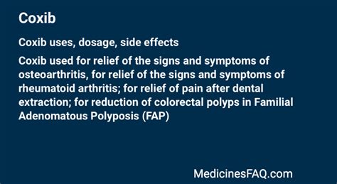 coxibet|Coxibet: Uses, Dosage, Side Effects, FAQ .